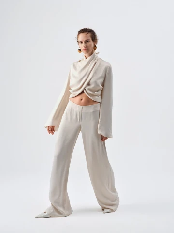 EVA SATIN PANT